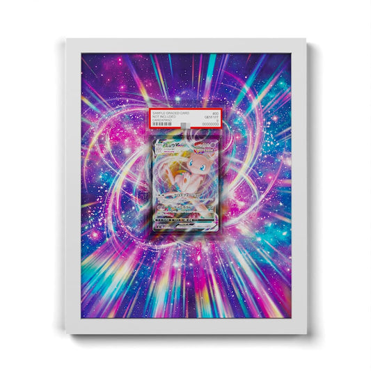 040/100 Mew VMAX - Extended Artwork Framed Pokemon Card Display