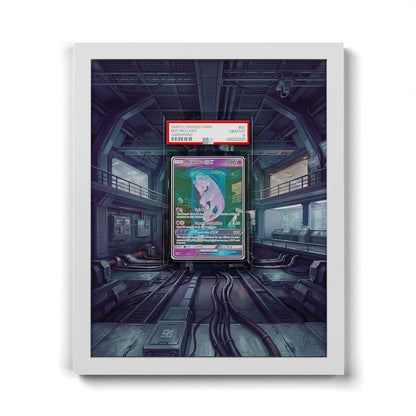 78/73 Mewtwo GX - Extended Artwork Framed Pokemon Card Display