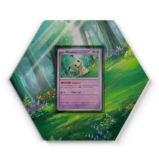 097/193 Mimiqui - Extended Artwork Pokemon Card Display