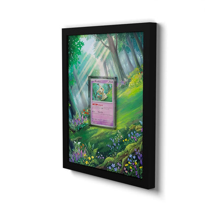 097/193 Mimiqui - Extended Artwork Framed Pokemon Card Display