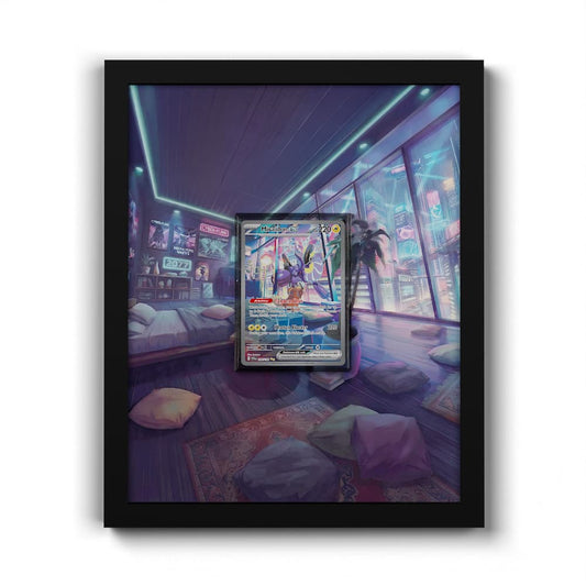 244 Miraidon EX - Extended Artwork Framed Pokemon Card Display