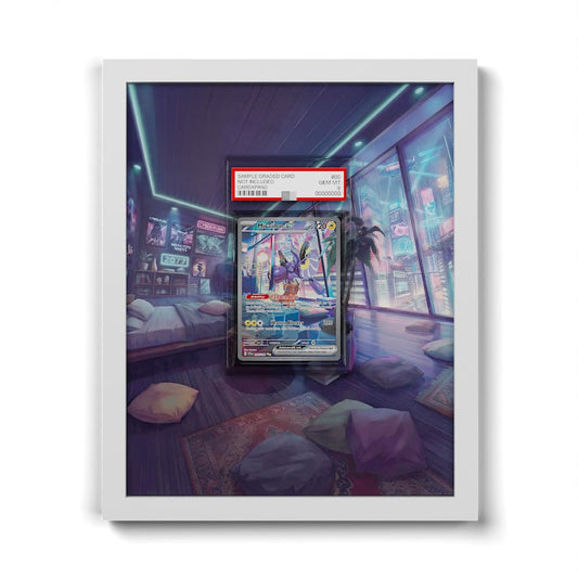 244 Miraidon EX - Extended Artwork Framed Pokemon Card Display