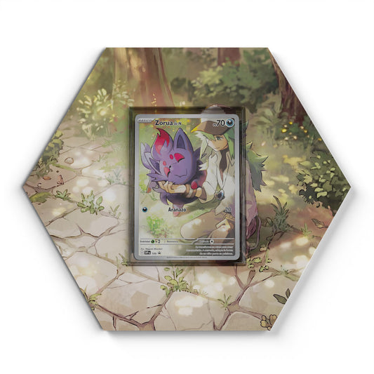 189 Zorua de N - Extended Artwork Pokemon Card Display
