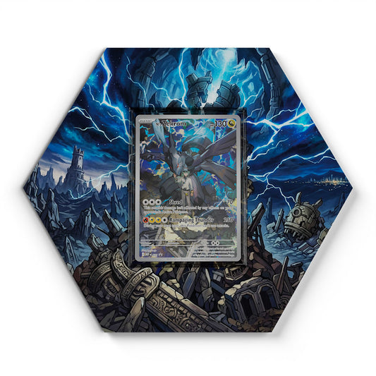 031 Zekrom de N - Extended Artwork Pokemon Card Display