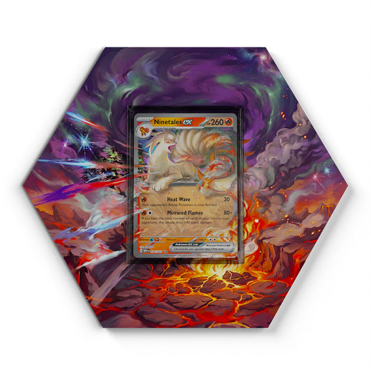 038/165 Feunard EX - Extended Artwork Pokemon Card Display
