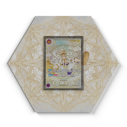 OP-11 Gold Luffy SP - Extended Artwork One Piece Card Display