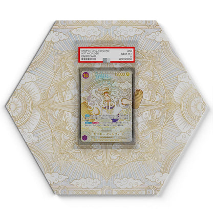 OP-11 Gold Luffy SP - Extended Artwork One Piece Card Display