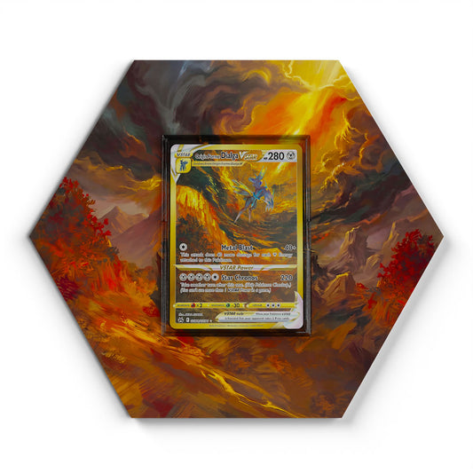 GG68 Dialga Forme Originelle VSTAR CRZ - Extended Artwork Pokemon Card Display
