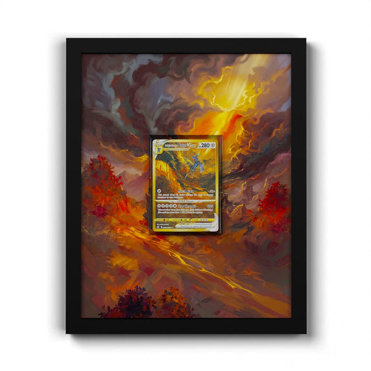 GG68 Dialga Forme Originelle VSTAR - Extended Artwork Framed Pokemon Card Display