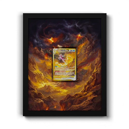 GG67 Palkia Forme Originelle VSTAR - Extended Artwork Framed Pokemon Card Display