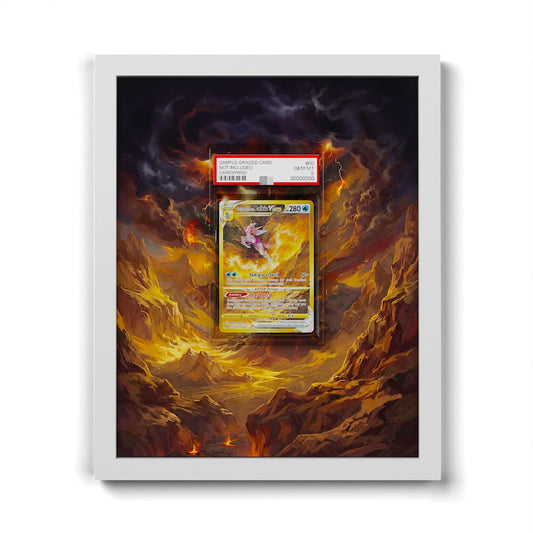 GG67 Palkia Forme Originelle VSTAR - Extended Artwork Framed Pokemon Card Display