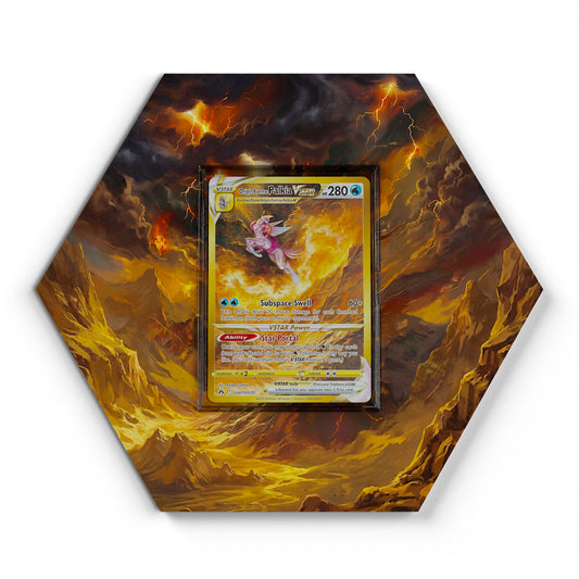 GG67 Palkia Forme Originelle VSTAR CRZ - Extended Artwork Pokemon Card Display