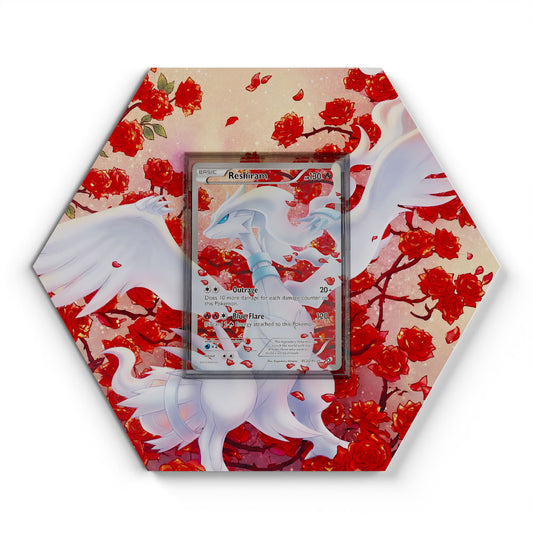 RC22/RC25 Reshiram - Extended Artwork Pokemon Card Display