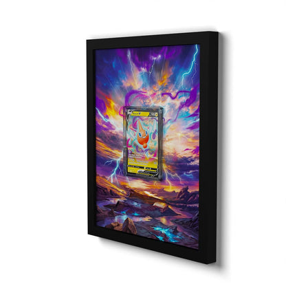 SWSH257 Motisma - Extended Artwork Framed Pokemon Card Display