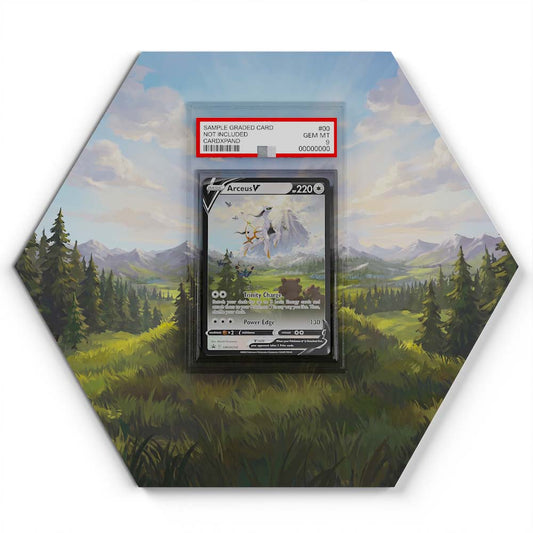 SWSH204 Arceus V - Extended Artwork Pokemon Card Display
