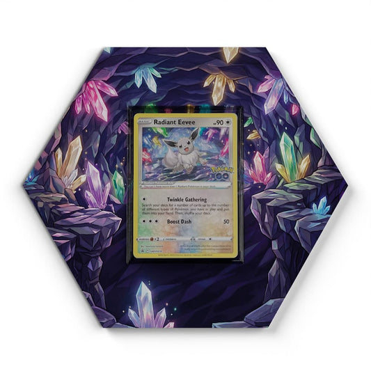 SWSH230 Évoli Radieux - Extended Artwork Pokemon Card Display