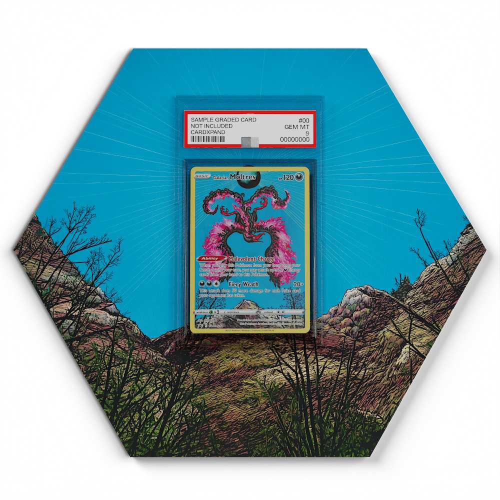 105 Crapustule - Extended Artwork Pokemon Card Display