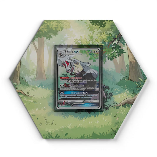 227/236 Silvallié GX - Extended Artwork Pokemon Card Display
