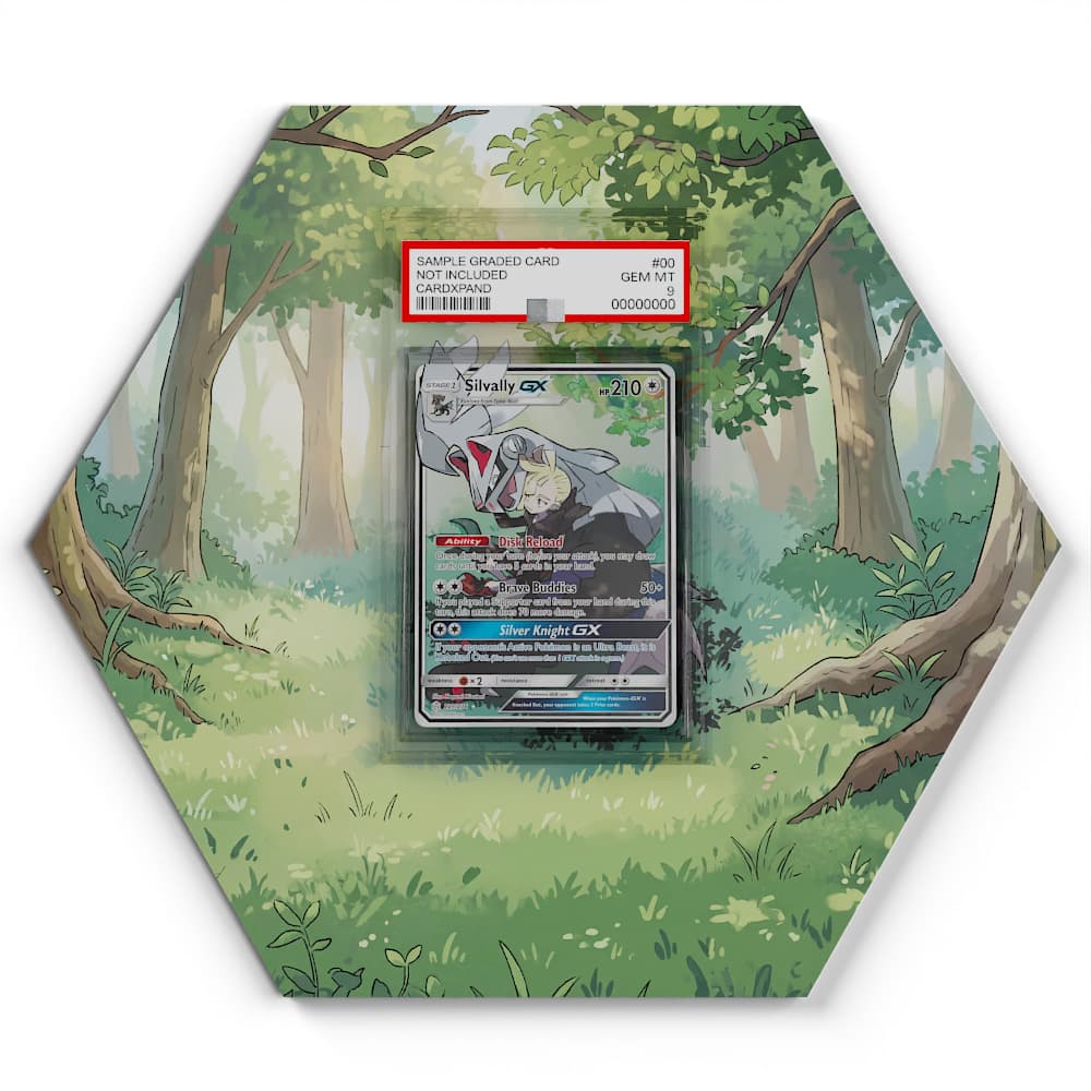227/236 Silvallié GX - Extended Artwork Pokemon Card Display