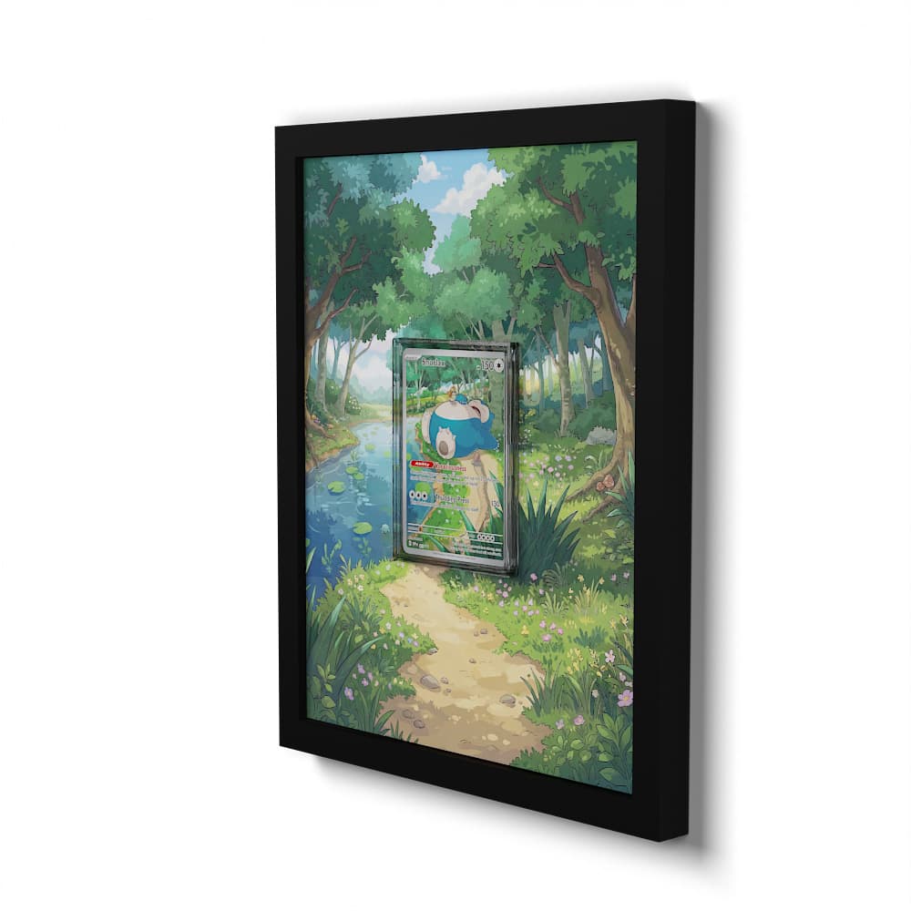 051 Ronflex - Extended Artwork Framed Pokemon Card Display