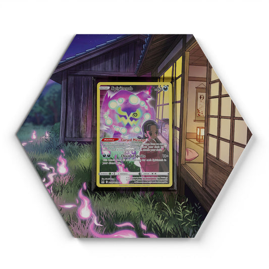 TG09/TG30 Spiritomb - Extended Artwork Pokemon Card Display