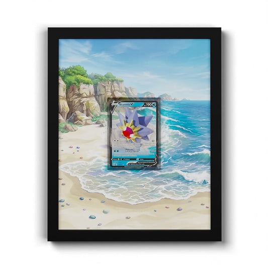 030/189 Staross V - Extended Artwork Framed Pokemon Card Display