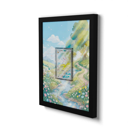 09 Nymphali - Extended Artwork Framed Pokemon Card Display
