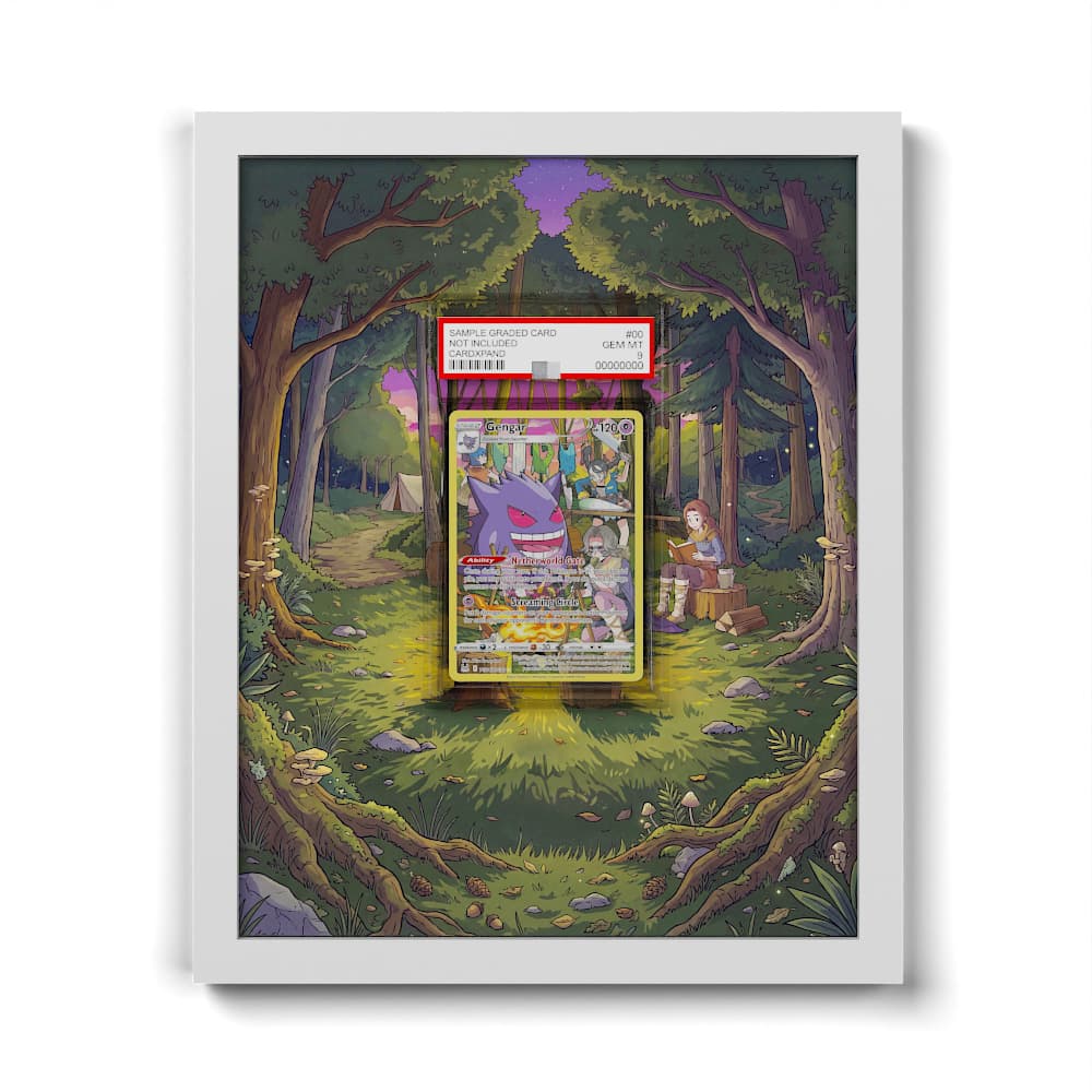TG06/TG30 Ectoplasma - Extended Artwork Framed Pokemon Card Display