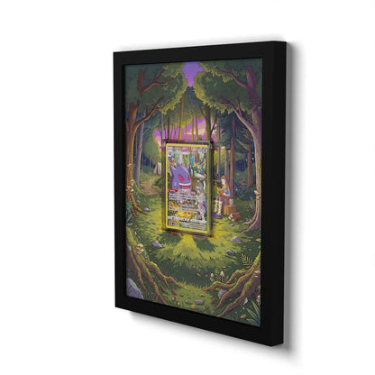 TG06/TG30 Ectoplasma - Extended Artwork Framed Pokemon Card Display