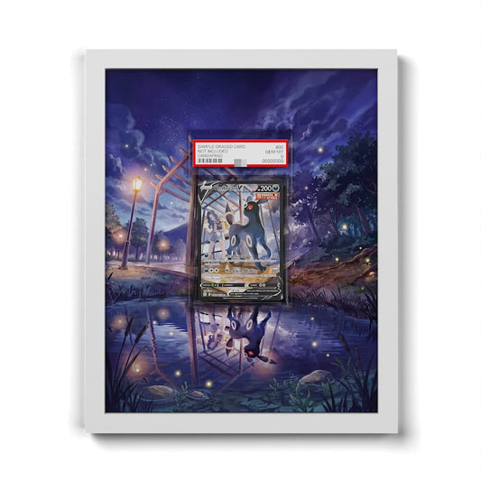 TG22/TG30 Noctali V - Extended Artwork Framed Pokemon Card Display