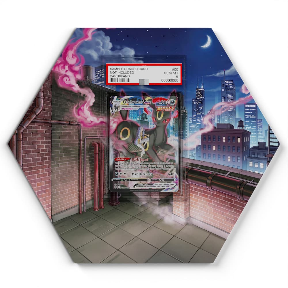 TG23/TG30 Noctali VMAX - Extended Artwork Pokemon Card Display