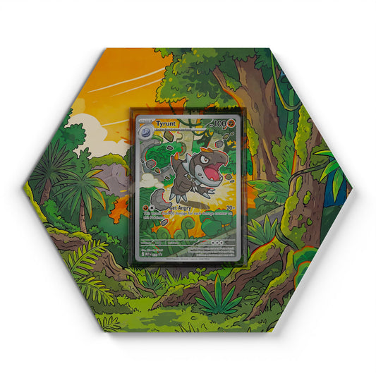 070 Ptyranidur - Extended Artwork Pokemon Card Display