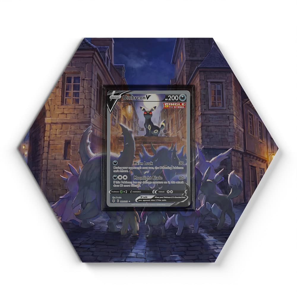 189/203 Noctali V - Extended Artwork Pokemon Card Display
