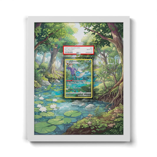 TG02 Aquali - Extended Artwork Framed Pokemon Card Display