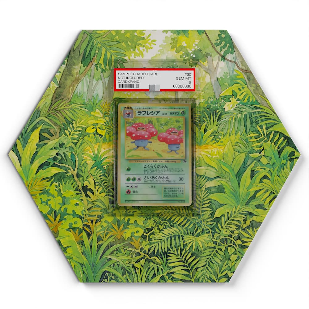 045 Rafflésia - Extended Artwork Pokemon Card Display