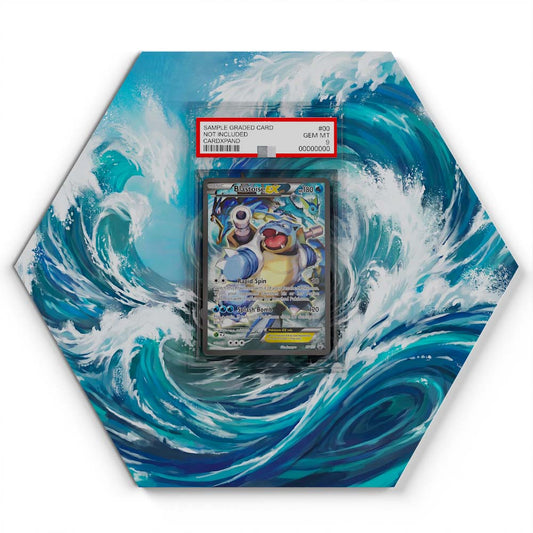 XY122 Blastoise EX - Extended Artwork Pokemon Card Display