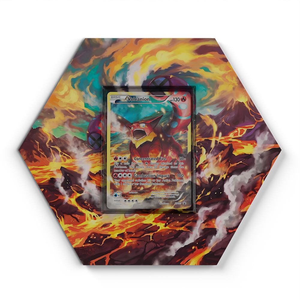 105 Crapustule - Extended Artwork Pokemon Card Display