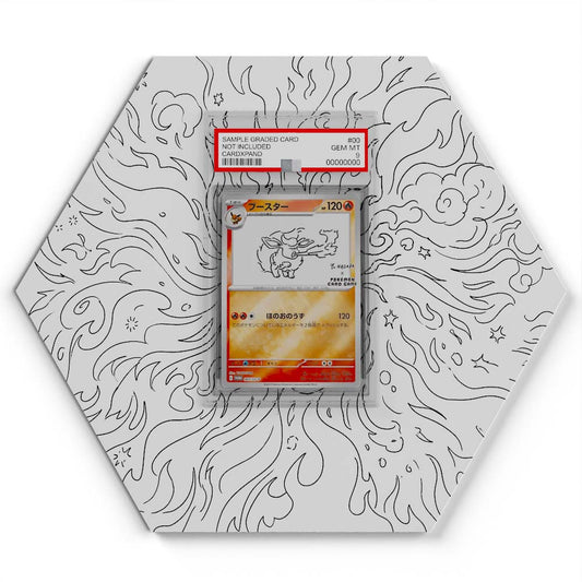 065 Flareon - Extended Artwork Pokemon Card Display