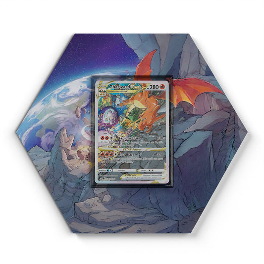 261 Dracaufeu - Extended Artwork Pokemon Card Display