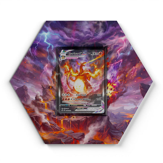 262 Dracaufeu - Extended Artwork Pokemon Card Display