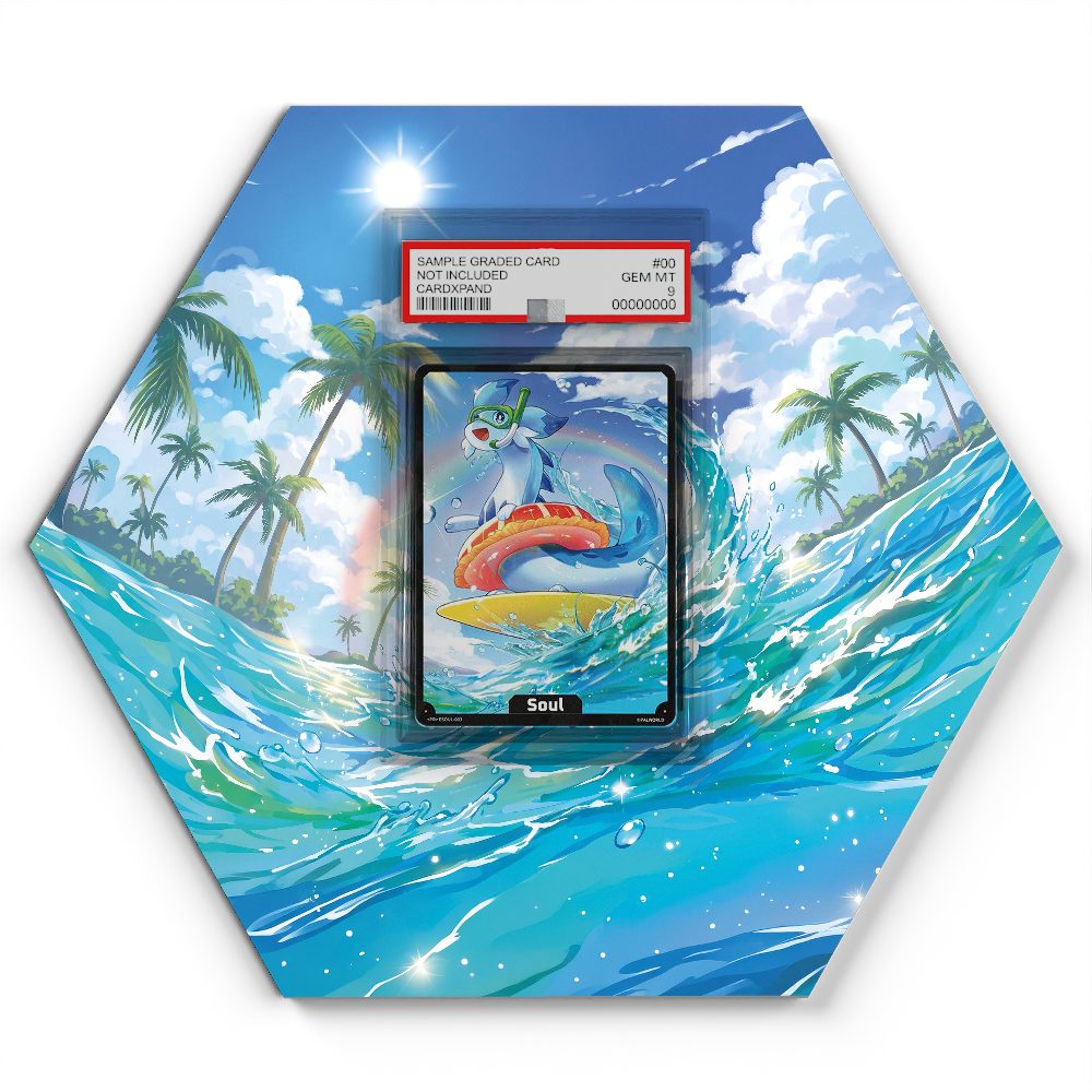 105 Crapustule - Extended Artwork Pokemon Card Display
