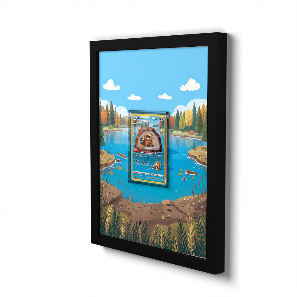 GG25/GG70 Bibarel - Extended Artwork Pokemon Card Frame