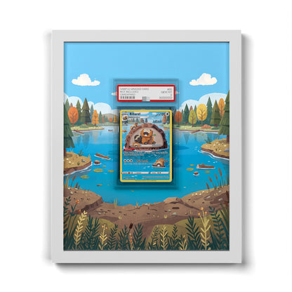 GG25/GG70 Bibarel - Extended Artwork Pokemon Card Frame