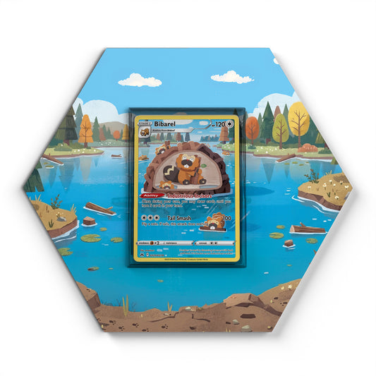GG25/GG70 Castorno - Extended Artwork Pokemon Card Display