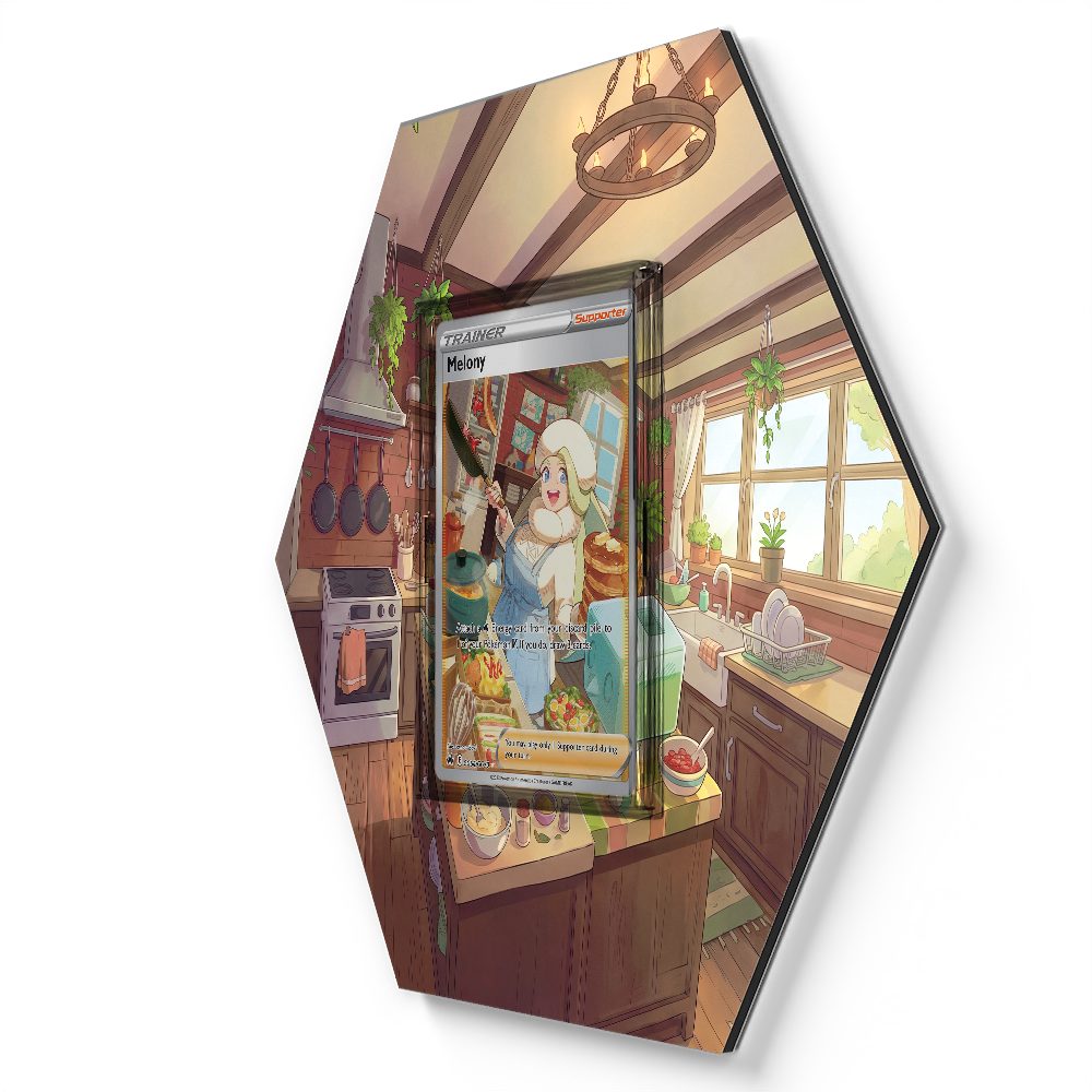 105 Crapustule - Extended Artwork Pokemon Card Display