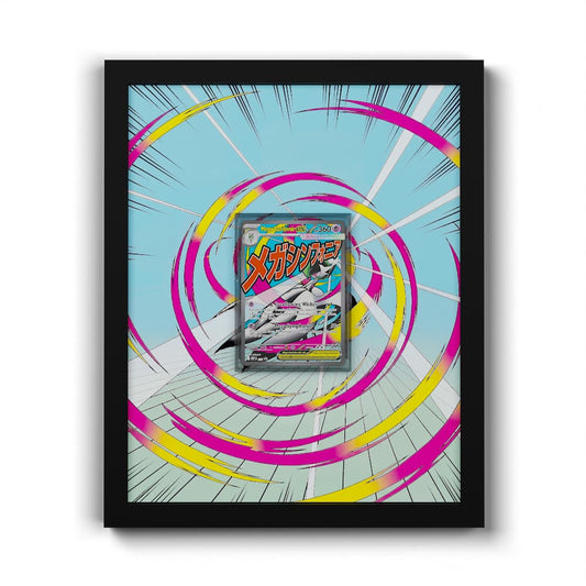 032 Méga-Gardevoir EX - Extended Artwork Framed Pokemon Card Display