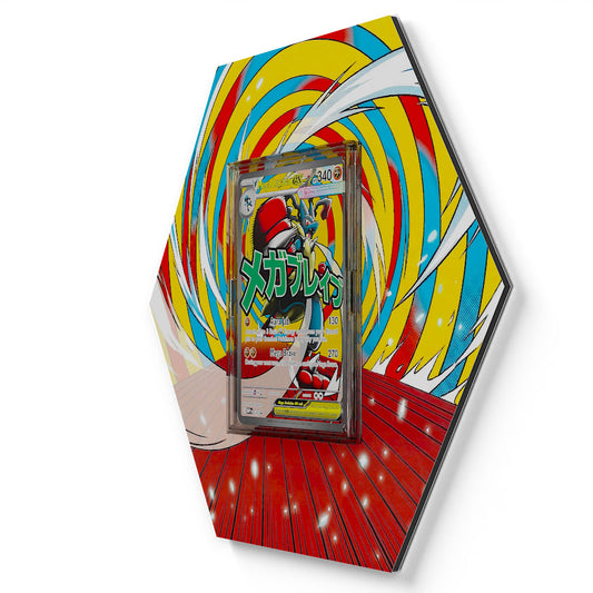 033 Méga-Lucario EX - Extended Artwork Pokemon Card Display