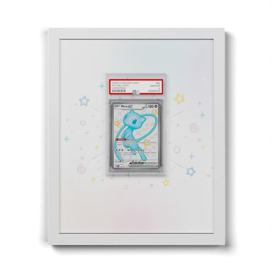 216/091 Mew EX - Extended Artwork Framed Pokemon Card Display