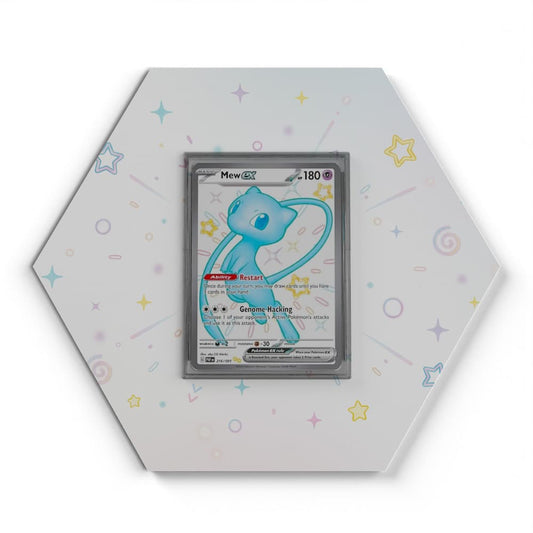 216/091 Mew EX - Extended Artwork Pokemon Card Display