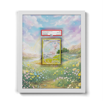 110 Mew XY - Extended Artwork Framed Pokemon Card Display